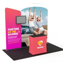 10x10 InstaStretch Booth 2