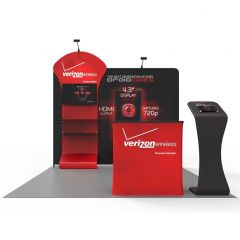 3m Custom Booth Package E