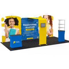 10x20 InstaStretch Booth 8
