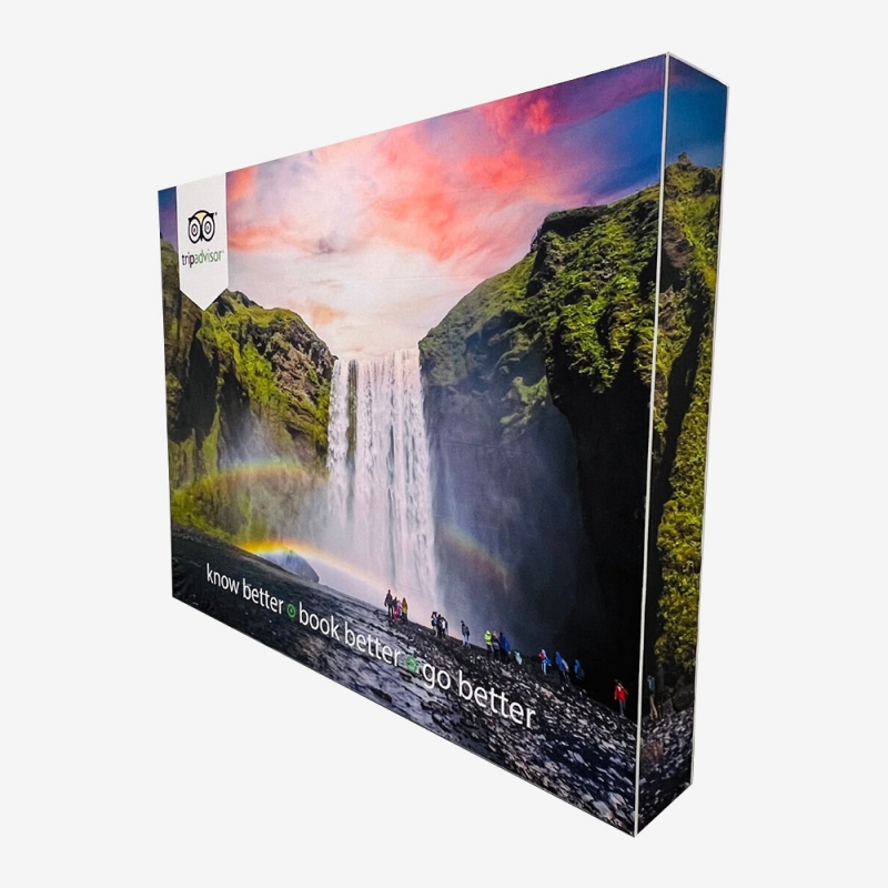 InstaPop Pro portable pop-up exhibition backdrop