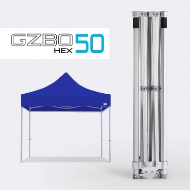Heavy Duty Hex 50 Gazebo
