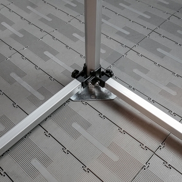 Black 3x4.5m Ground Bars