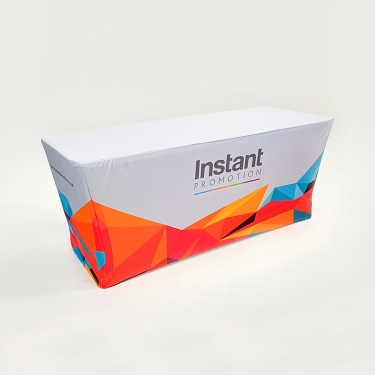 Branded Stretch Tension Fabric Table Covers