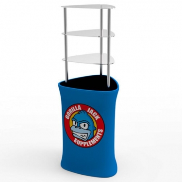  Triangular Stretch Fabric Display Tower 