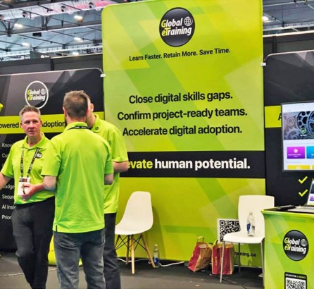 Global eTraining Create an Engaging Exhibition Space with a 6m InstaStretch Booth
