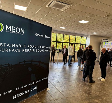 Meon Make Their Brand Impossible to Miss with a 2m x 2.25m InstaLight Light Box