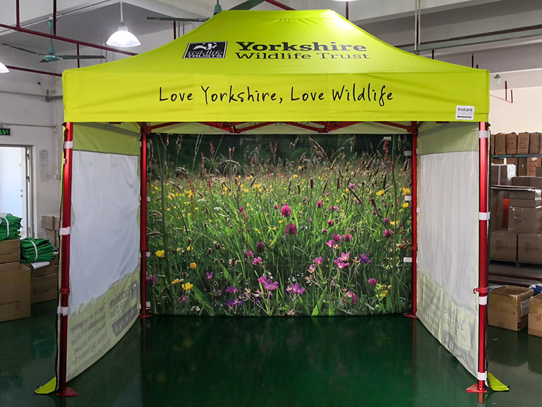 Yorkshire Wildlife Trust Gazebo Yorkshire Wildlife Trust Gazebo