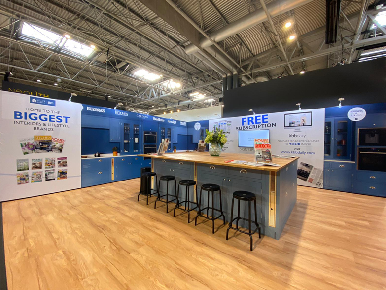 InstaLoc Exhibition Booth Printed indoor exhibition stand