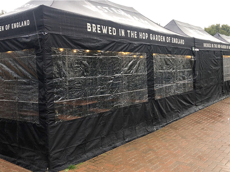 Westerham Brewery Outdoor Connected Gazebos Westerham Brewery Outdoor Connected Gazebos