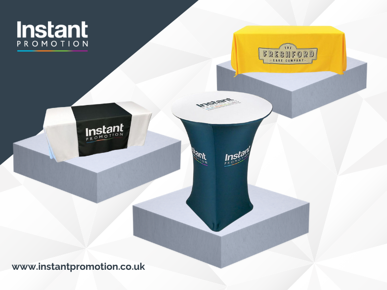 Branded table cover