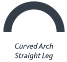 Curved Standard Tethered
