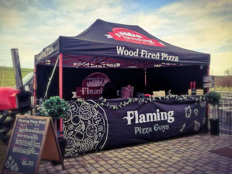 Flaming Pizza Guys Gazebo Flaming Pizza Guys Gazebo